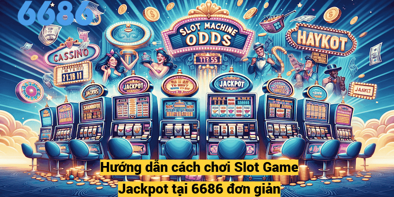 Hướng dẫn cách chơi Slot Game Jackpot tại 6686 đơn giản