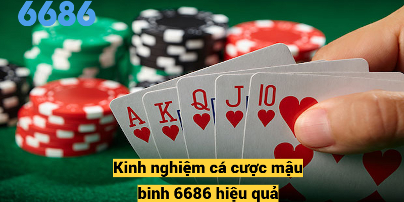 Kinh nghiệm cá cược mậu binh 6686 hiệu quả